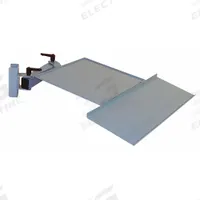 PRO-LINE Articulating Monitor Arm: 14 in Overall Wd, 14 in Overall Dp, Steel, Blue, ESD Safe (MPN MA1-L14). Key specifications — Material: Steel; ESD Safe: Yes; Mount Type: Mounting Bracket.