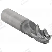 CLEVELAND Ball End Mill: Carbide, AP/MAX Coated, 4 Flute, 3/4" Mill Dia, 1-1/2" LOC, 4" OAL (MPN C80117)