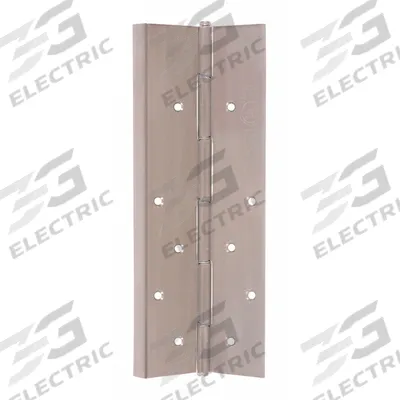 NATIONAL GUARD Piano Hinge: Stainless Steel, 83 1/8 in Leaf Ht, 2 3/16 in Leaf Wd - Concealed-Mount Piano Hinges