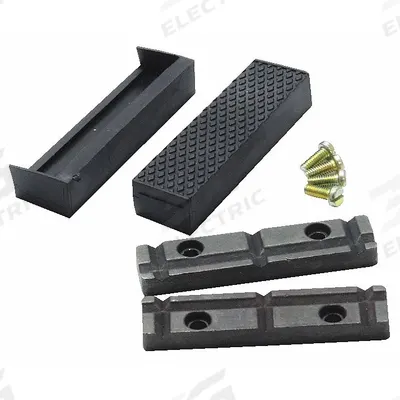 WESTWARD Replacement Jaw: Works with 10H220 (MPN GGS_50083) - Screw-In Vise Jaw Caps