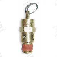 CONTROL DEVICES Air Safety Valve: Soft Seat, 1/4 in (M)NPT Inlet (In.), 125 psi Preset Setting (PSI) (MPN ST25-1A125). Key specifications — attr291993: Soft Seat; attr291998: Brass; attr292001: Silicone; attr292007: Silicone; attr292009: Brass; attr294753: CONTROL DEVICES.