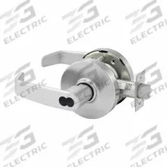 SARGENT Door Lockset: Office Lever Locksets, Chrome, ADA Compliant, SFIC (MPN 70-10XG05 LL 26D). Key specifications — attr1024149: Not Ligature-Resistant; attr1011488: SARGENT; attr1024446: F81; attr1011524: No Message; attr1011506: L Rose; attr1011485: Yes; attr1059461: Satin Chromium-Plated.