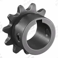 TSUBAKI Single Strand Sprocket: 35, For 3/8 in Chain Pitch, 3/4 in Bore Dia, 11 Teeth, Steel (MPN 35B11F-3/4). Key specifications — Brand: TSUBAKI.
