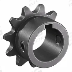 TSUBAKI Single Strand Sprocket: 35, For 3/8 in Chain Pitch, 3/4 in Bore Dia, 11 Teeth, Steel (MPN 35B11F-3/4). Key specifications — Brand: TSUBAKI.