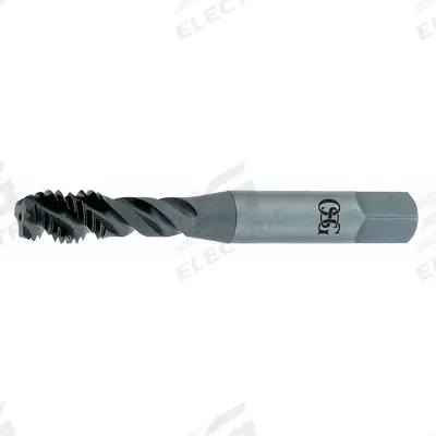 OSG Spiral Flute Tap: 5/16"-18 UNC, H2 / 2B-3B, 3 Flute - General Purpose Spiral-Flute Taps