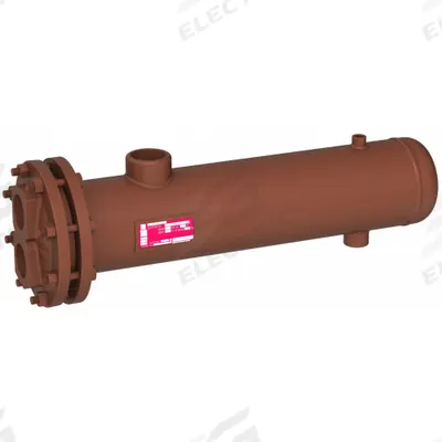 THRUSH Steam to Water Heat Exchanger: 478,000 BtuH Water Heat Dissipation, 49 gpm - U-Tube Heat Exchangers