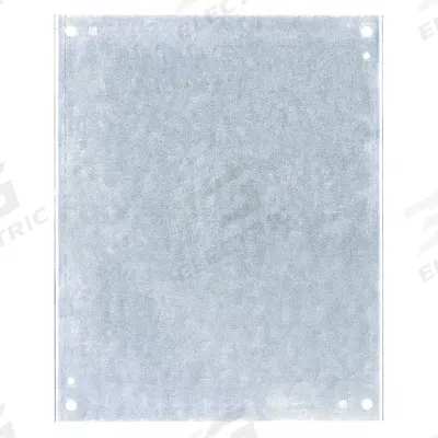 HOFFMAN Interior Panel: Back Panel Panel, 21 in Overall Ht, 17 in Overall Wd, Steel - Interior Mounting Panels