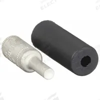 BURNDY Compression Pin Terminal: 2 AWG Pin Size, Straight Pin Orientation (MPN AYP1/0). Key specifications — Brand: BURNDY; For Conductor Material: Aluminum.