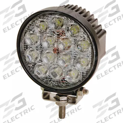 ECCO Vehicle Work Light: Round, Flood, LED, Bolt, Pigtail, Universal, Surface Mount - Vehicle Floodlights