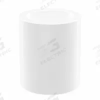 OILITE Sleeve Bearing: PTFE, 9 mm Bore, 12 mm OD, 14 mm Overall Lg, 1,141 lb/sq in-fpm Max PV, 10 PK (MPN VS-0912-14MB). Key specifications — Color: White; Brand: OILITE.