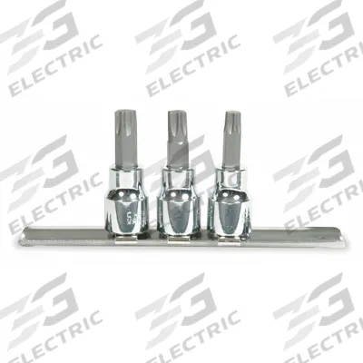 WESTWARD Brake Socket Set: Star Bit Set - Brake Servicing Tools