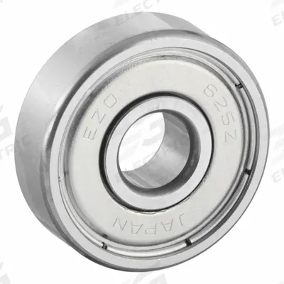 EZO Miniature Ball Bearing: 625, Dbl Shield, 5 mm Bore, 16 mm OD, 5 mm Wd - High-Precision Radial Ball Bearings
