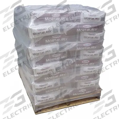 JE TOMES Mortar: Rapid Set, 55 lb Container Size, Bag, 28 day Full Cure Time, Mortar