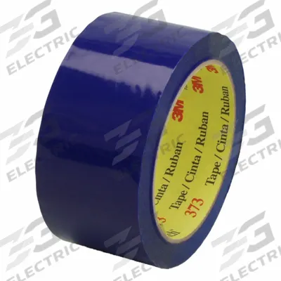 SCOTCH Color Coding Tape: 2.5 mil Tape Thick, Blue, 1 7/8 in x 54 11/16 yd, 373 - 2" Color-Coding Tape