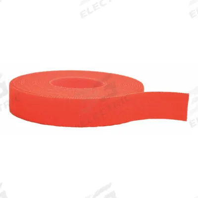 VELCRO BRAND Hook-and-Loop Cable Tie Roll: 75 ft Lg, 1 in Wd, 50 lb Tensile Strength - Cut to Length Hook-and-Loop Cable Tie Rolls