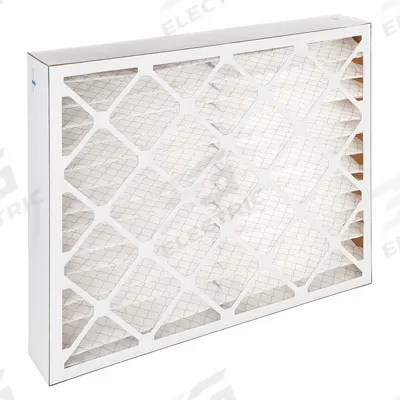 GRAINGER Pleated Air Filter: 20 in x 25 in x 4 in, MERV 8 - MERV 8 Pleated Air Filters