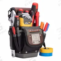 VETO PRO PAC Tool Bag: For 2 in Belt Wd - Max, 20 Pockets, Black/Brown/Gray (MPN TP3B). Key specifications — Closure Type: Zipper; Attachment: Swivel Hook; Color: Black/Brown/Gray; Brand: VETO PRO PAC; For Tool Type: Meters.