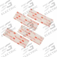 SCOTCH Hook-and-Loop Fastener: Strip, 1 in Overall Wd, 3 in Overall Lg, Self-Mating, Clear, Adhesive (MPN RF6730-VPESF). Key specifications — Brand: SCOTCH; Material: Polyolefin.