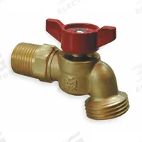 APPROVED VENDOR Hose Bibb: Quarter-Turn, Brass, Brass, Aluminum, 3/4 in Inlet Connection Size, NPT (MPN 103-054HN). Key specifications — Brand: APPROVED VENDOR; Design: No Kink; Body Material: Brass; Handle Material: Aluminum; Color/Finish: Brass; Handle Type: Quarter-Turn; Inlet Connection Type: NPT; Product Type: Hose Bibb.