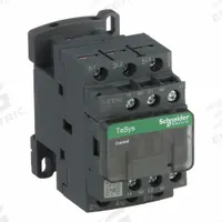 SCHNEIDER IEC Magnetic Contactor: Non-Reversing, 3 Poles, 3NO Contacts, 18 A, 480V AC Coil (MPN LC1D18T7). Key specifications — Brand: SCHNEIDER; Integrated Surge Suppression: No.