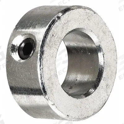 Dayton Shaft Collar: 1-Piece, Set Screw, 1 3/8 in Bore Dia, 2 1/8 in Collar Outside Dia - Steel Shaft Collars