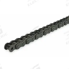 DAYTON Roller Chain: Single Strand, 60, 3/4 in Pitch, Steel, 100 ft Overall Lg, Riveted Pin, Steel (MPN 2YDX9)