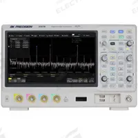 B&K PRECISION Digital Oscilloscope: 40 dB Sound Level Measurement - Max, Non-Isolated, 4 Channels (MPN 2567B). Key specifications — Triggering Mode: Auto; Key Features: FFT Analysis; Manufacturer Part Number: 2567B; AC Magnitude Calculation: True RMS; Brand: B&K PRECISION; CAT Safety Rating: CAT I 400V; Calibration Certificate Type: NIST.