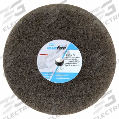 NORTON Straight Grinding Wheel: Type 1, 8" x 1" x 5/8" - Snagging Wheels for Dirty or Scale-Covered Castings