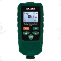 EXTECH Coating Thickness Tester: 53 mil Max Thick Measured, 0 mil Min Thick Measured, Not Certified (MPN CG206). Key specifications — attr1002573: Not Certified; attr1002580: Digital; attr1002599: +/-2.5%; attr1002571: EXTECH; attr1002581: Precision Standards.
