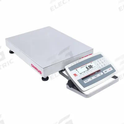 OHAUS Industrial Bench Scale: 12 in x 14 in, IP67/IP68, Front-Mounted - Compact Bench Scales