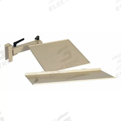 PRO-LINE Articulating Monitor Arm: 14 in Overall Wd, 14 in Overall Dp, Steel - Monitor & Keyboard Mounts