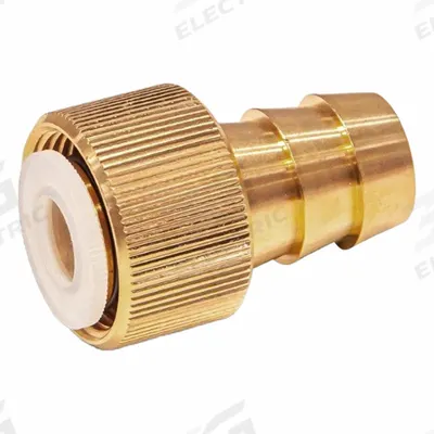 JW WINCO Fluid Valve Connector Piece: For GN 880, Straight, 26 mm Nominal Size, Copper - Fluid Drain Valve Fittings