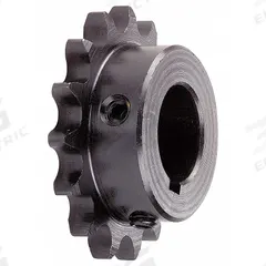 TSUBAKI Single Strand Sprocket: 50, For 5/8 in Chain Pitch, 7/8 in Bore Dia, 15 Teeth, Steel (MPN 50B15F-7/8). Key specifications — Brand: TSUBAKI.