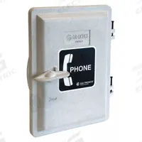 Weatherproof Phone Enclosure Door Kit (MPN 12505-005). Key specifications — Color: Gray; For Use With: Weatherproof Enclosures; Manufacturer Part Number: 12505-005; Brand: HUBBELL GAI-TRONICS; Includes: (2) Hinge Pin; Material: Plastic.