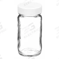 WHEATON Laboratory Bottle: 60 mL, 38-400 mm, Colorless, 48 Bottles, 42 mm Body Dia, Soda Lime Glass (MPN W216996). Key specifications — Brand: WHEATON; Graduated: No; Pre-Cleaned: None; Body Color: Colorless; Screw Closure Size: 38-400 mm.