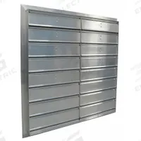 Motorized Damper: For 30 in Nominal Duct Dia, Single Panel, 30 in H, 30 in W, Single Flange, Rubber (MPN SX3230X30). Key specifications — Airflow Direction: Horizontal; Blade Type: Flat Blade; Brand: CANARM; Mounting Position: Horizontal; Nameplate Voltage: 110/230V AC.