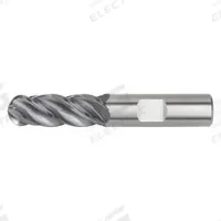 WIDIA HANITA Ball End Mill: Carbide, AlTiN Coated, 4 Flute, 5/8" Mill Dia, 1-1/4" LOC, 3-1/2" OAL (MPN 4V0016006XW)