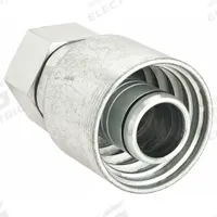 AEROQUIP Hydraulic Crimp Fitting: Steel x Steel, Straight, -20 For Hose Dash Size, ORS x Crimp (MPN 4SA20FR20). Key specifications — Fitting Gender: Female x Genderless; Fitting Connection Type: ORS x Crimp; For Hose Dash Size: -20; Thread Size: 1-11/16"-12; Brand: AEROQUIP.