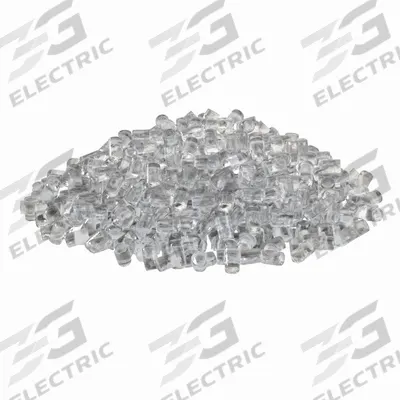 PIOCREAT Bagged Plastic Pellets: PETG, Transparent, 25 kg - PETG 3D-Printing Pellets