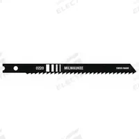 MILWAUKEE Jigsaw Blade: 10, 4 in Blade Lg, Bi-Metal, Bi-Metal, U Shank, Metal/Plastic/Wood, 5 PK (MPN 48-42-2310). Key specifications — attr1097716: Thick Metal; attr1097715: Bi-Metal; attr1097719: 10; attr1097721: Bi-Metal; attr1097728: MILWAUKEE.