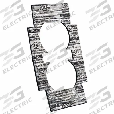 METACAULK Firestop Sheet: 0.11 in Overall Wd - Firestop Gaskets