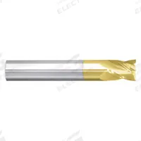 APPROVED VENDOR Square End Mill: Carbide, TiN Coated, 4 Flute, 5/8" Mill Dia, 3/4" LOC, 3" OAL (MPN 203-001221)
