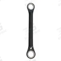 PROTO Box End Wrench: Black Chrome, 3/4 in_7/8 in Head Size, 9 1/2 in Overall Lg, Std, Reversing (MPN JSBV2428). Key specifications — attr309490: Black Chrome; attr309484: Yes; attr309492: No; attr324928: PROTO.