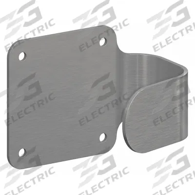 IVES Door Pull: 4 in Wd, 5 1/8 in Ht - Hands Free Door Pulls