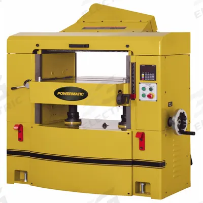 POWERMATIC Stationary Planer: 230/460V, Three-Phase, 18.5 A_37 A, 15 hp, 25 in Max. Wd - Stationary Planers