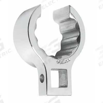 PROTO Crowfoot Socket Wrench: Alloy Steel, Chrome, 3/8 in Drive Size, 13/16 in Head Size - SAE Flare Nut Crowfoot Wrenches