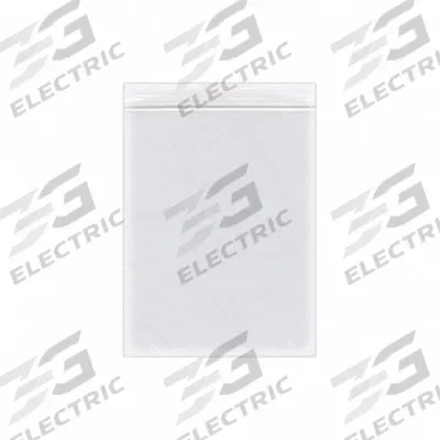 APPROVED VENDOR Reclosable Bag: 2 mil Thick, 3 in Wd, 3 in Lg, Hang Hole Not Included - Single-Zip Reclosable Poly Bags