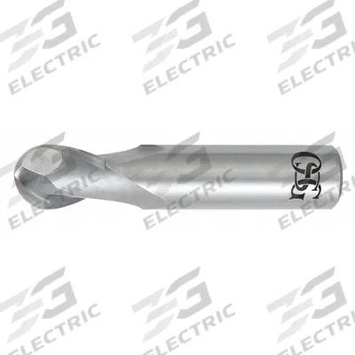 OSG Ball End Mill: Carbide, 2 Flute, 11 mm Mill Dia, 16 mm LOC, 64 mm OAL (MPN 412-4331-BN) - General Purpose Carbide Ball End Mills