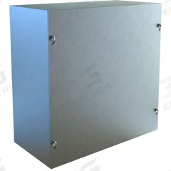 HAMMOND Junction Box: Galvanized Steel, 18 in x 18 in x 4 in, NEMA 1, Solid Cover, Screw On (MPN CSG18184). Key specifications — Brand: HAMMOND; Closure Method: Screws; Knockouts: Not Included.