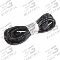 APPROVED VENDOR PC Power Cord: 10 ft Lg, 3/18, 5-15P Plug, C13 Receptacle, SJT, PVC, 10 A Current (MPN 20PX02ID). Key specifications — Brand: APPROVED VENDOR; Jacket Material: PVC.